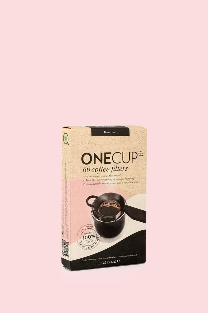60 ONECUP coffee filters 80 finumus