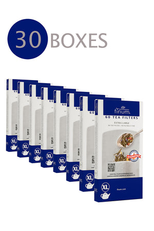 30 x 60 TEA FILTERS  size XL  (30 bxs.)110